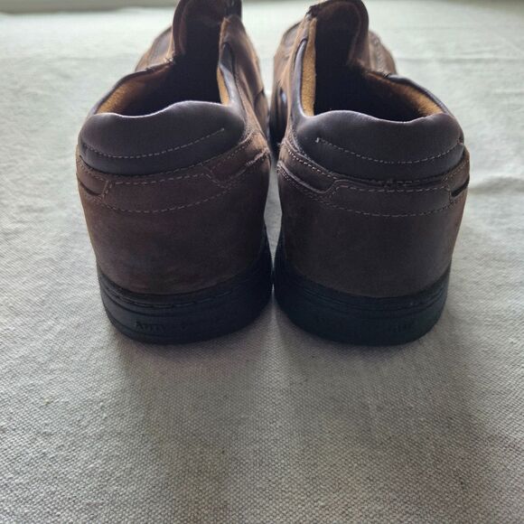 Timberland PRO Work Shoe Branston ESD Mens 13 M Safety Moc-Toe Brown Slip On - Picture 10 of 13